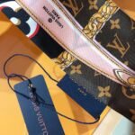 Louis Vuitton Perfect Match Silk Brown 120Cm - Image 5