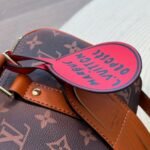 Louis Vuitton Keepall Bandoulière 25 Monogram Dust Coated Canvas Brown 25Cm M11542 - Image 8