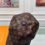 Louis Vuitton Monogram Coated Canvas Cap Brown - Image 5