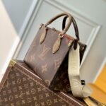 Louis Vuitton Onthego PM Monogram Reverse Brown 25Cm M46373 - Image 4