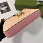 Gucci Padlock Small Shoulder Bag GG Supreme Dusty Pink 27Cm 811705 FAD3R 6244 - Image 7