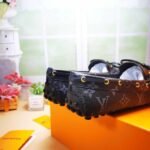 Louis Vuitton Gloria Loafers Monogram Black - Image 6