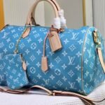 Louis Vuitton Speedy P9 Bandoulière 25 Blue 40Cm M24424 - Image 2