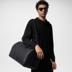 Louis Vuitton Keepall Bandouliere 55 Monogram Eclipse Canvas 55cm LV M40605 - Image 11