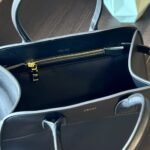 Prada Large Leather Tote Bag With Buckles Black 32Cm 1BG508 2CYS F0002 V OOO - Image 7