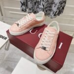 Gucci Ace Sneaker With Web Pink 812026 FAD2A 8741 - Image 2