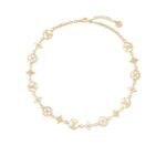 Louis Vuitton LV Lace Necklace Gold M01057