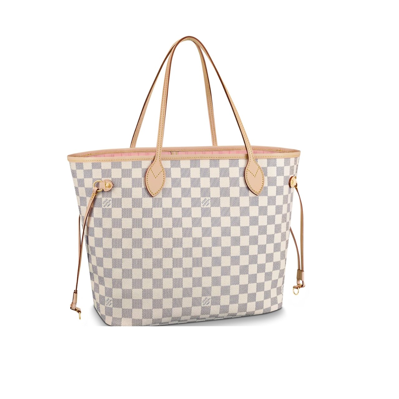 Thumbnail-11-1 Louis Vuitton Neverfull MM Damier Azur 31Cm N41605 - Image 1