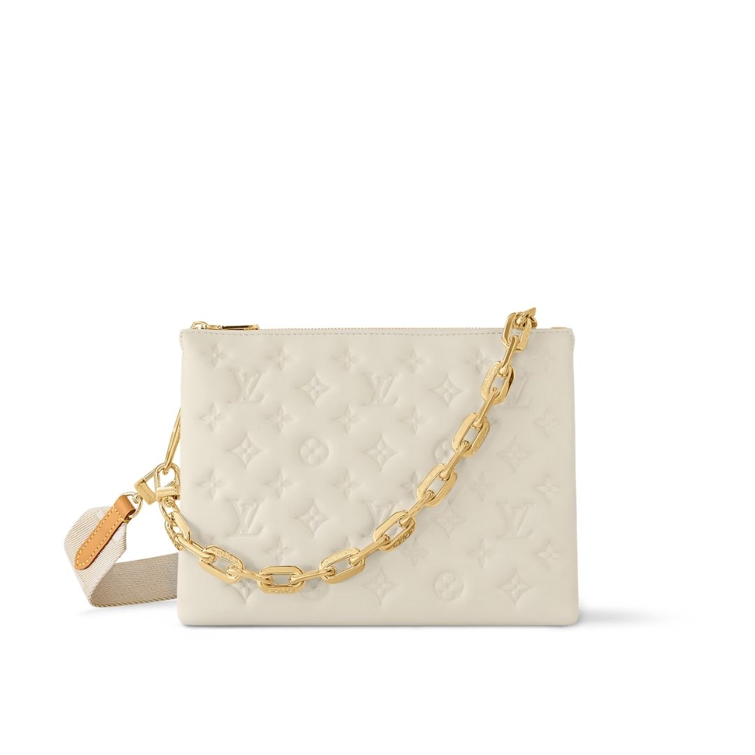 Thumbnail-13-9 Louis Vuitton Coussin PM Cream 26Cm M57793 - Image 1