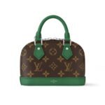 Louis Vuitton Mini Alma Monogram Canvas Mix With Green 18Cm M83204