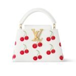 Louis Vuitton X Takashi Murakami Capucines Cherry Mini White 21Cm M13251