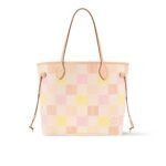 Louis Vuitton Neverfull MM Damier Canvas Peach 31Cm N40668