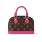 Louis Vuitton Mini Alma Monogram Canvas Mix With Pink 18Cm M83206