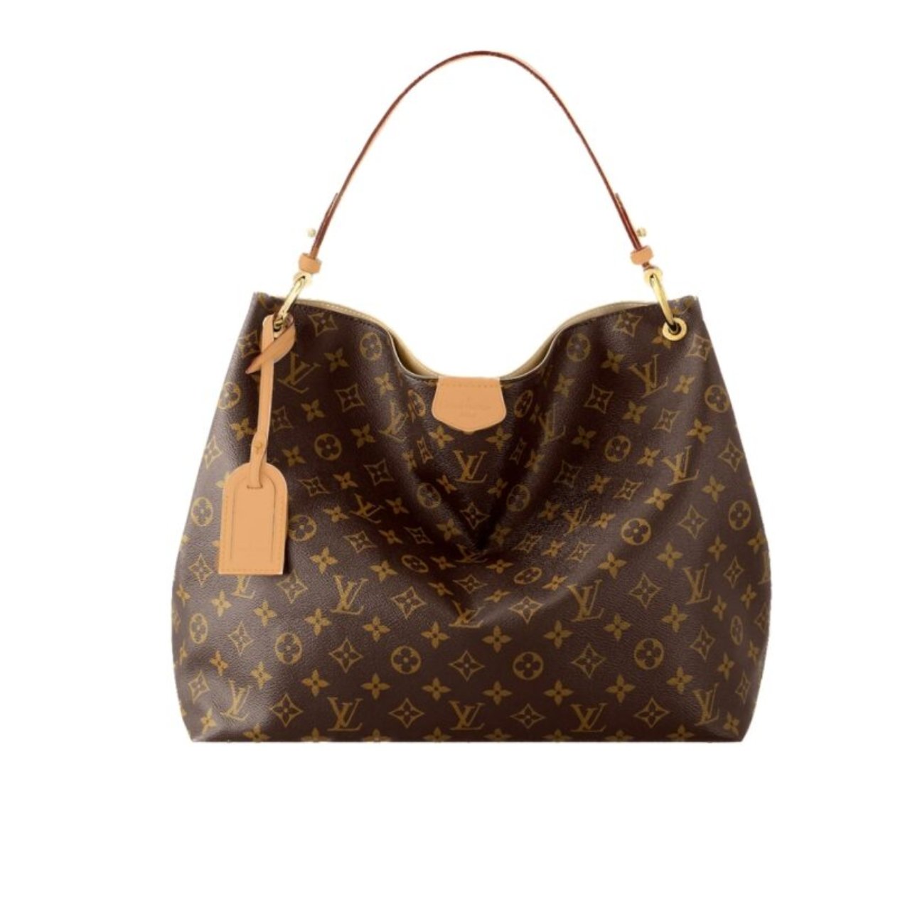 Thumbnail-19-7 Louis Vuitton Graceful MM Monogram Brown 41Cm M43704 - Image 1