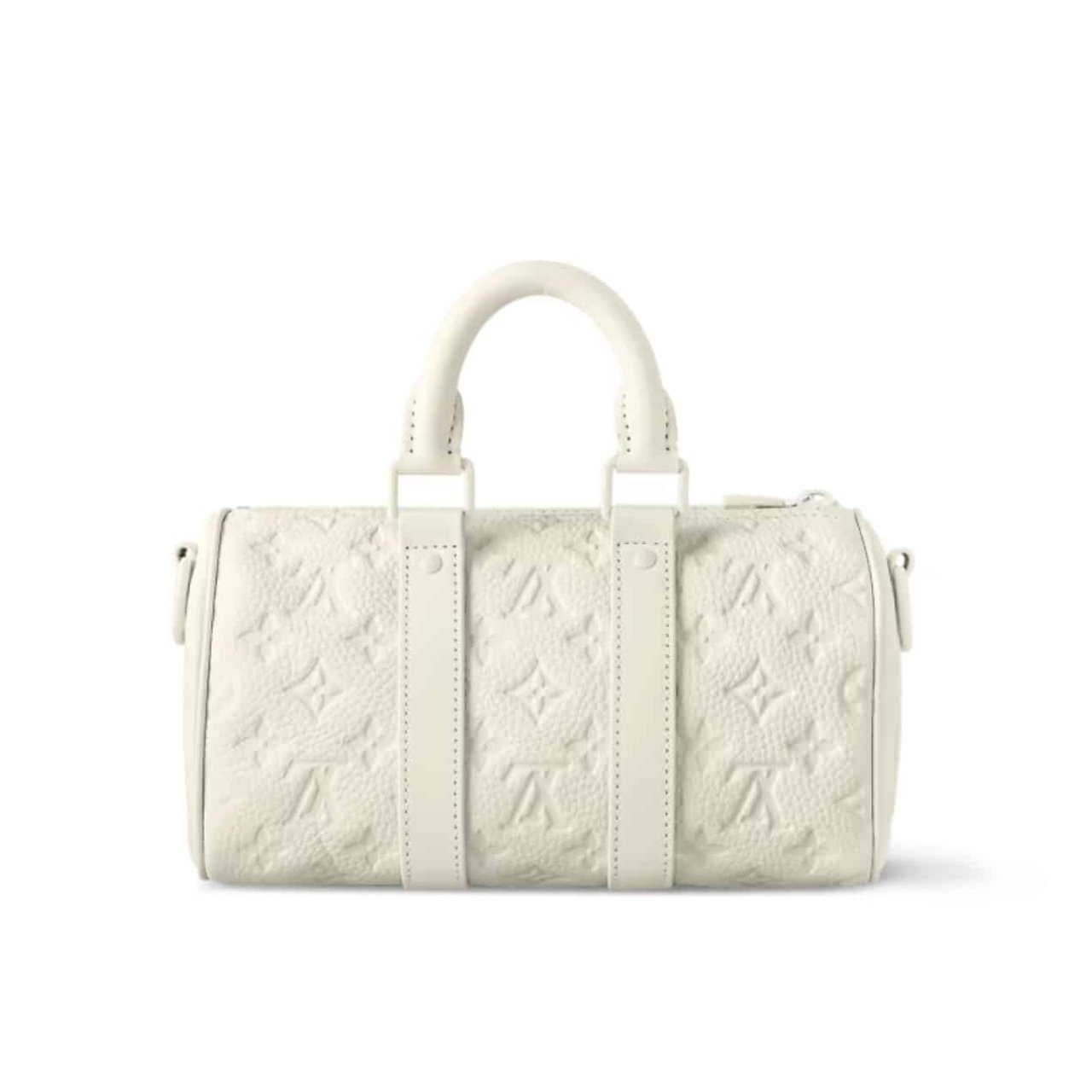Thumbnail-22-7 Louis Vuitton Keepall Bandoulière 25 Bag Cream 25Cm M24434 - Image 1