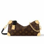 Louis Vuitton Slim Trunk Bag Monogram Brown 23Cm M13147