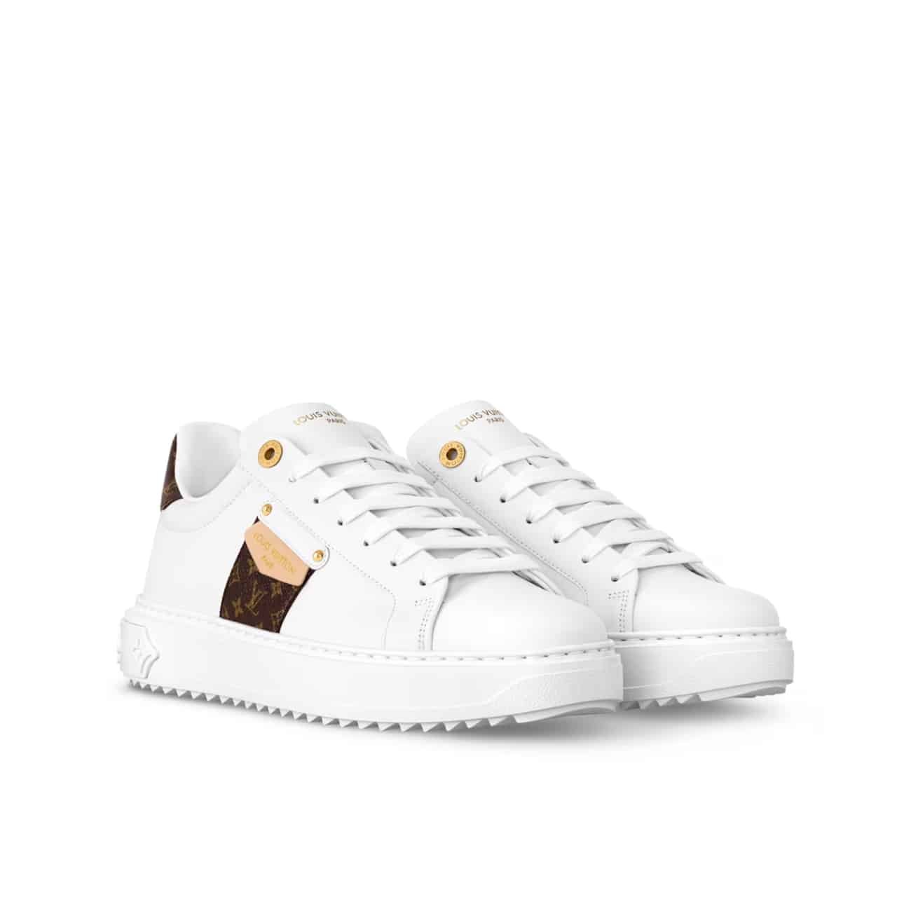 Thumbnail-3-6-1-1 Louis Vuitton Time Out Sneaker White 1AHOOV - Image 1