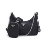 Prada Re Edition 2005 Re Nylon Bag Black 26Cm