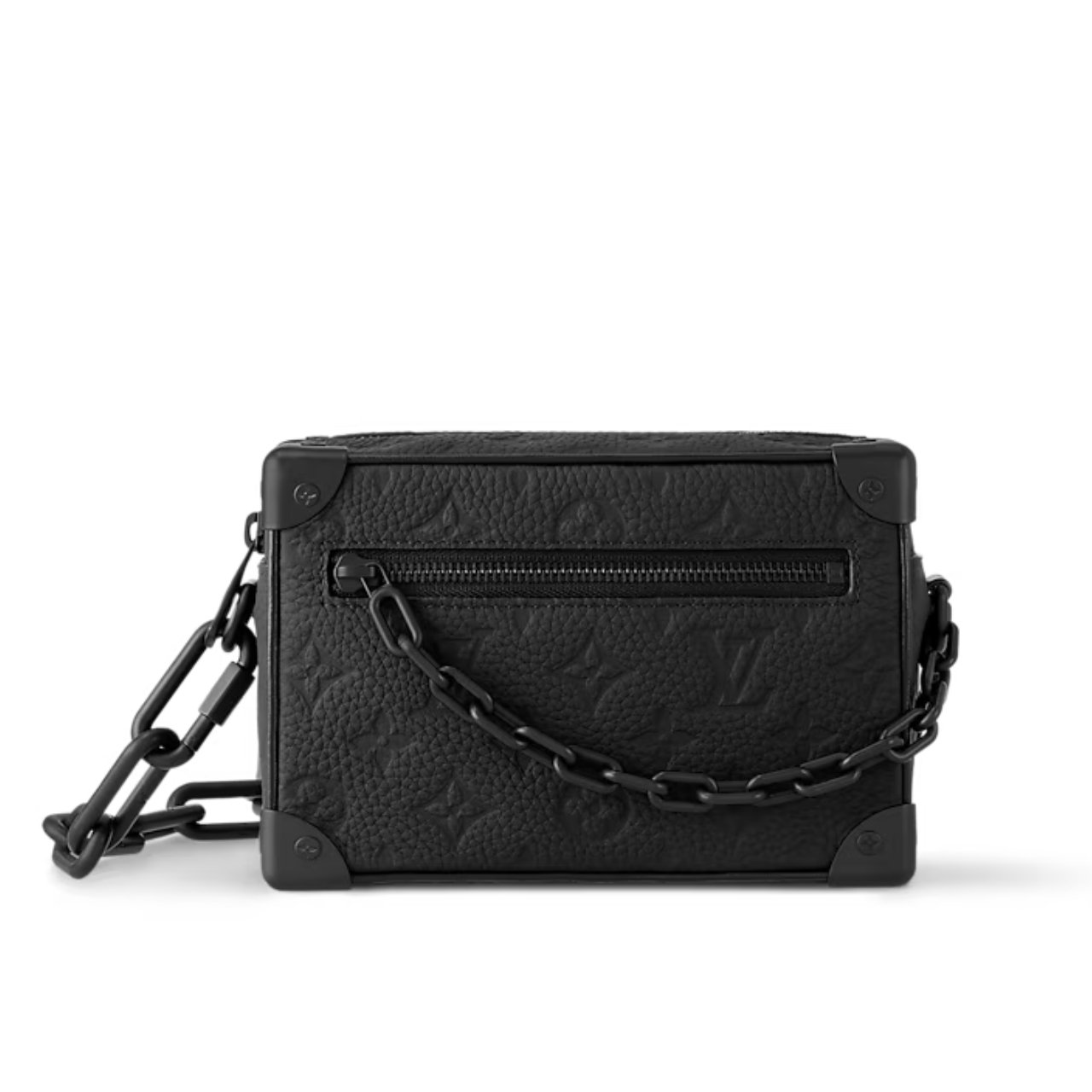 Thumbnail-37-3 Louis Vuitton Mini Soft Trunk Monogram Black 18Cm M55702 - Image 1