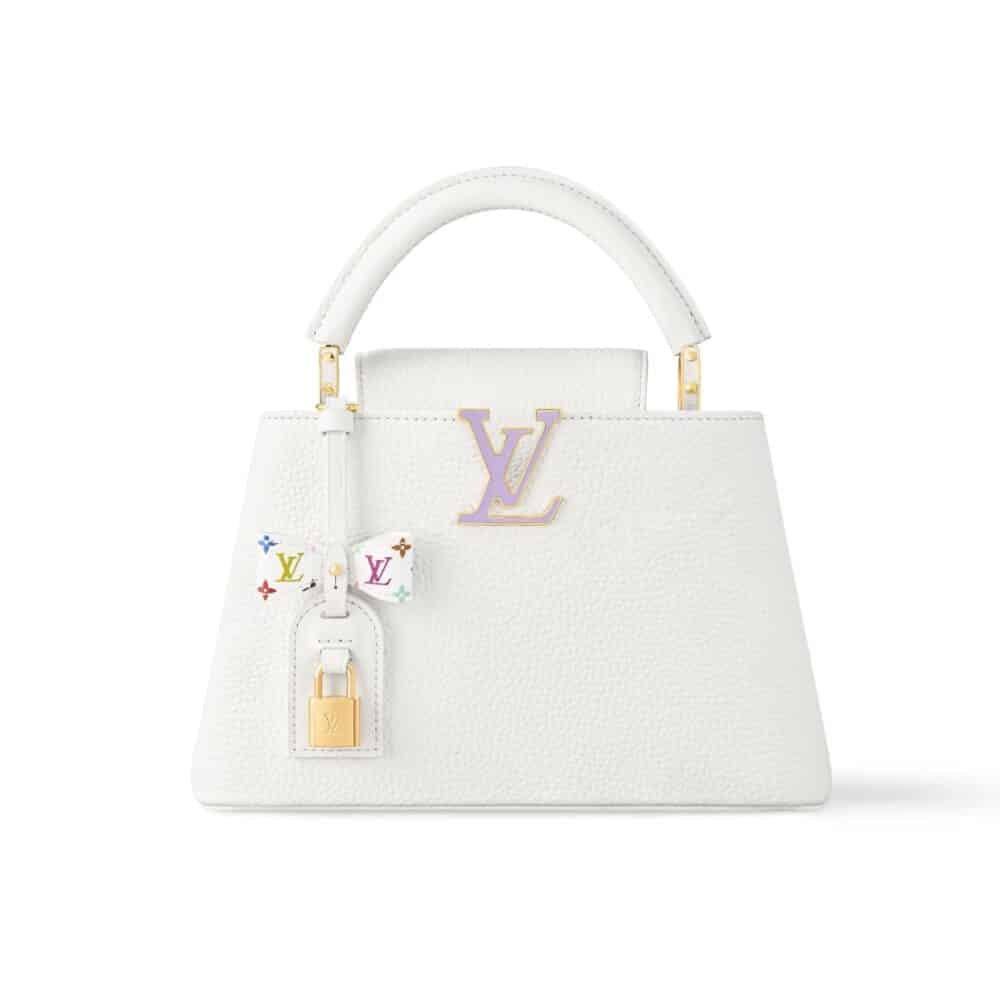 Thumbnail-42-2-1000x1000-1 Louis Vuitton X Takashi Murakami Capucines BB White 21Cm M13253 - Image 1