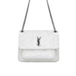 Saint Laurent Niki Baby Chain Bag In White 28Cm 6331601El079207