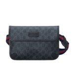 Gucci GG Black Small Belt Bag Black Supreme Canvas 24Cm 598113 K5RLN 1095