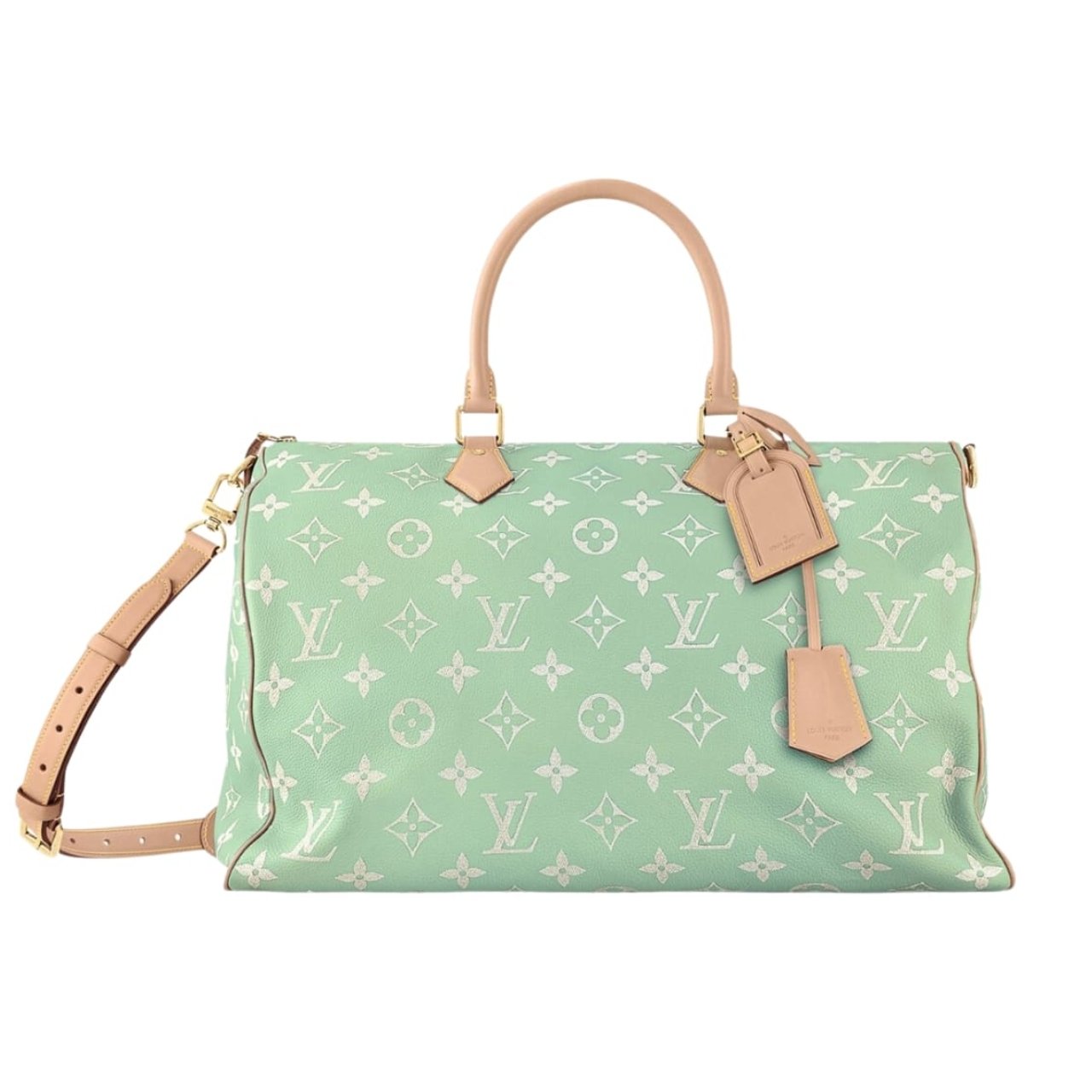Thumbnail-47 Louis Vuitton Speedy P9 Bandoulière 25 Mint 40Cm - Image 1