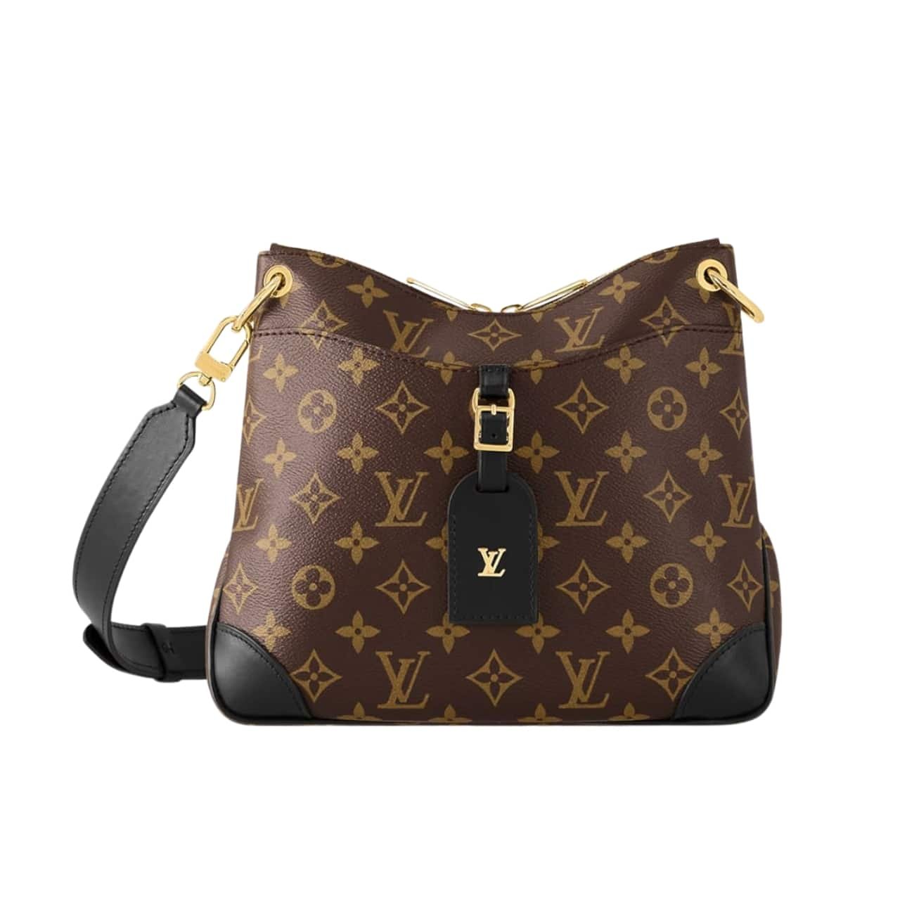 Thumbnail-49-1 Louis Vuitton Odéon PM Monogram Canvas Black 28Cm M45353 - Image 1