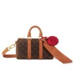 Louis Vuitton Keepall Bandoulière 25 Monogram Dust Coated Canvas Brown 25Cm M11542