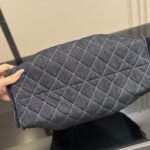 Chanel 25 Medium Bag Shoulder Handbag Denim Dark Blue 34Cm - Image 5