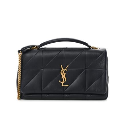 Saint Laurent Niki Chain Bag Purchase Leather Gold Hardware Black 22Cm