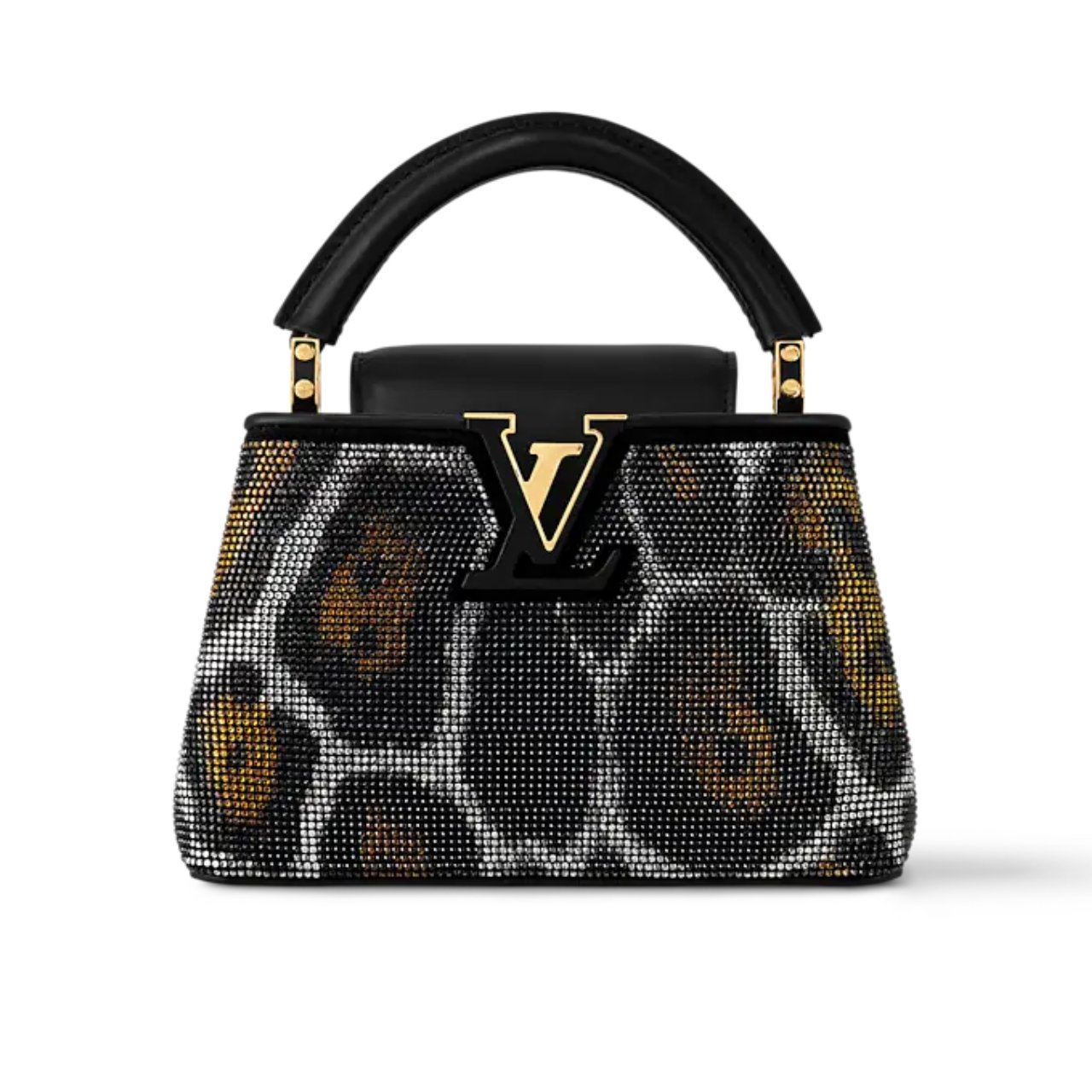 Thumbnail-56-1-1 Louis Vuitton Capucines Mini Black 20Cm M13335 - Image 1