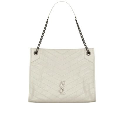Saint Laurent Medium Niki Shopping Bag White 32Cm