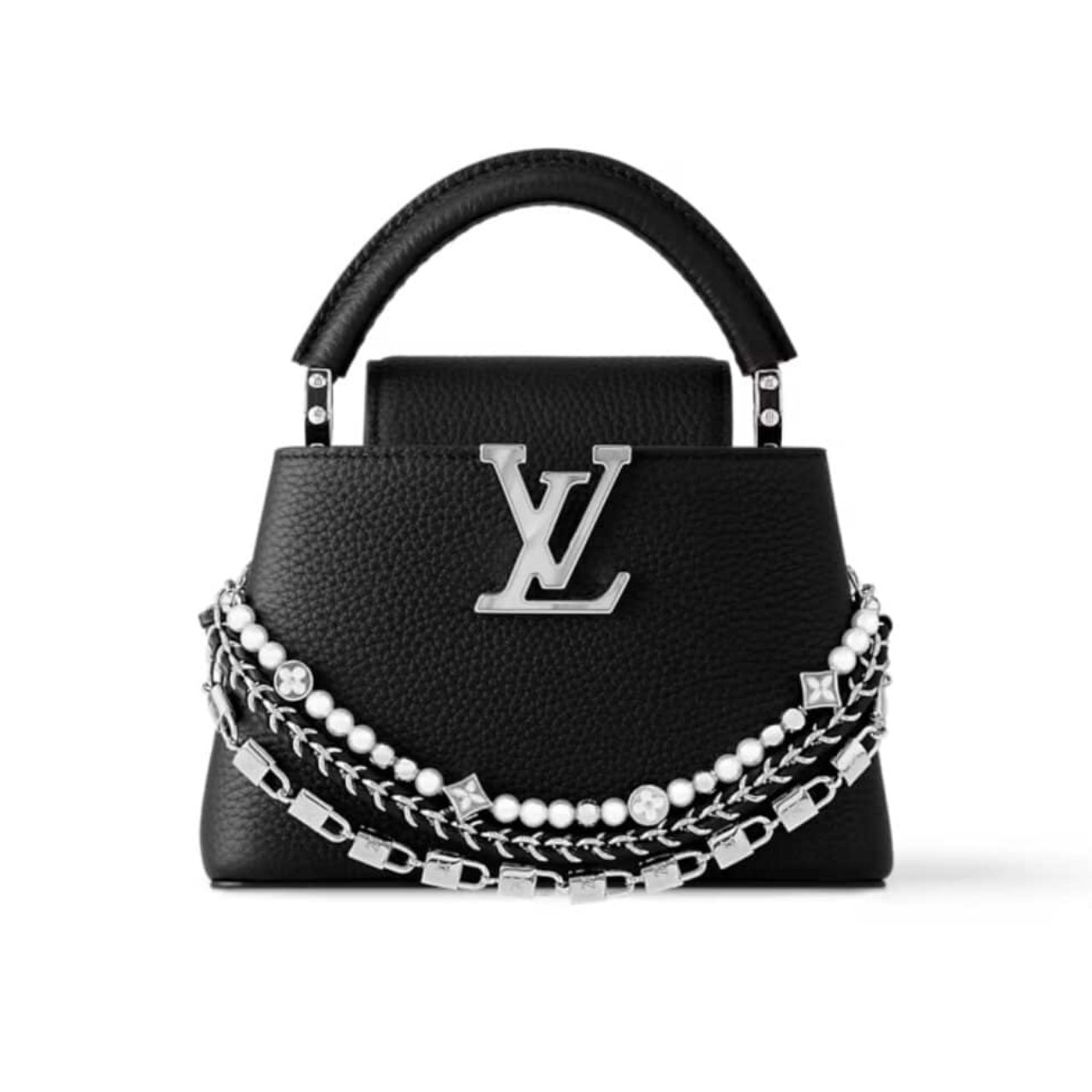 Thumbnail-62-2 Louis Vuitton Capucines Mini Bag Black 20Cm M11908 - Image 1