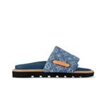 Louis Vuitton Pool Pillow Flat Comfort Mules Blue 1ACJVH