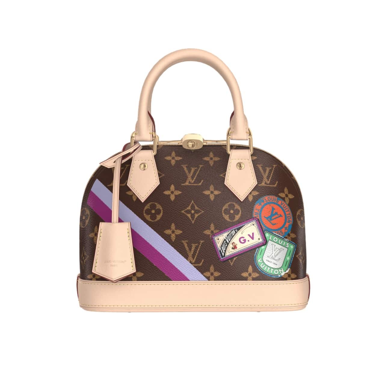 Thumbnail-9-5-1 Louis Vuitton Alma BB Mon Monogram Brown 23Cm P01917 - Image 1