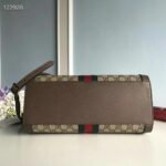 Gucci Ophidia GG Medium Tote Bag Beige & Brown With Web Detail 33cm GG 524537 K05NB 8745 - Image 3