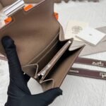 Hermes Constance Slim Wallet Etoupe 12Cm H082060CK18 - Image 6