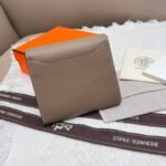 Hermes Constance Slim Wallet Etoupe 12Cm H082060CK18 - Image 9