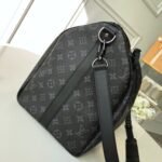 Louis Vuitton Keepall Bandouliere 55 Monogram Eclipse Canvas 55cm LV M40605 - Image 5