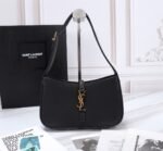 Saint Laurent Le 5 À 7 Hobo Bag In Smooth Black Gold 23Cm 6572282R20W1000 - Image 2