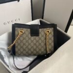 Gucci Padlock GG Small Shoulder Bag Black 26Cm 498156 KHNKG 9769 - Image 4