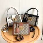 Gucci Padlock Small Top Handle Bag Beige And Dark Brown 20Cm ‎‎841653 FAD6L 9758 - Image 9