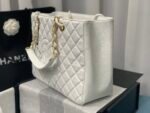 Chanel Bolsa Grand Tote Bag White 33Cm - Image 3