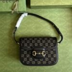 Gucci Horsebit 1955 Original GG Black And Ivory 25Cm 602204 UN3BG 1274 - Image 2