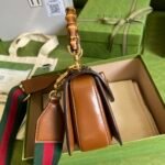 Gucci Bamboo 1947 Small Top Handle Bag Brown 21Cm 675797 10ODT 2579 - Image 3