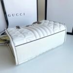 Gucci GG Marmont Small Tote Bag White 26Cm 681483 UM8BN 9022 - Image 4