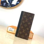Louis Vuitton Brazza Wallet Monogram Macassar Brown 19Cm M69410 - Image 2