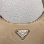 Prada Re Nylon Re Edition 2000 Mini Bag Nude 23Cm 1NE515 RDH0 F0F24 - Image 5
