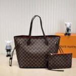 Louis Vuitton Neverfull MM Damier Ebene Brown 32Cm N40599 - Image 2
